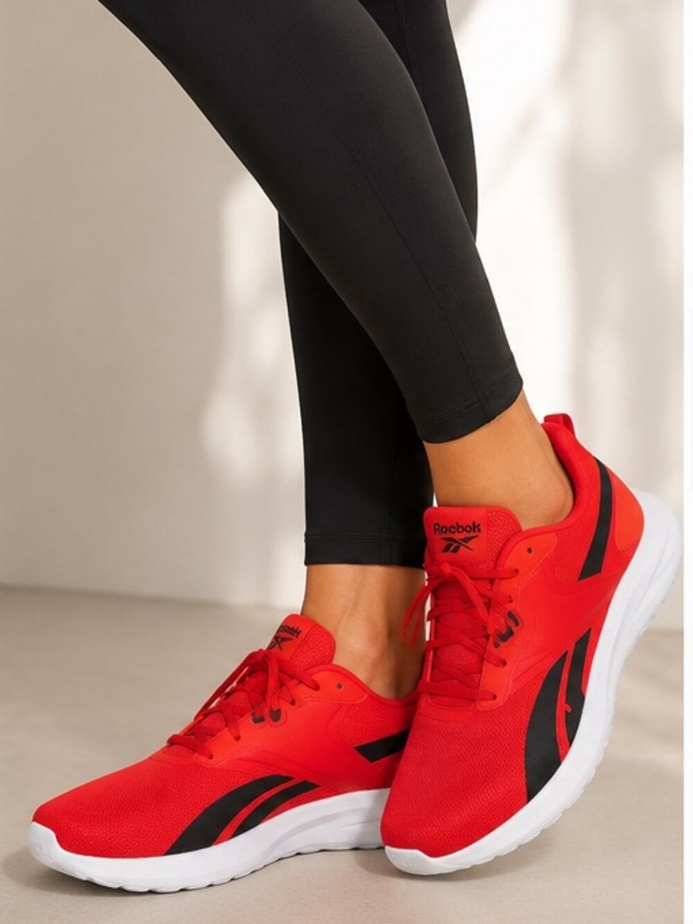 Reebok Unisex Energen Lux Running Shoes Red Black White M 11.5/ W 12.5 29.5cm